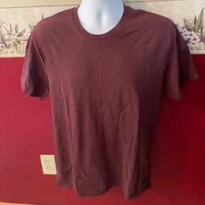 Goodthreads Men's Dark Brown Short Sleeve Tee